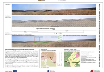 Jaśliska_05.jpg, Wizualizacje wpływu dokumentów planistycznych na krajobraz w Gminie Jaśliska