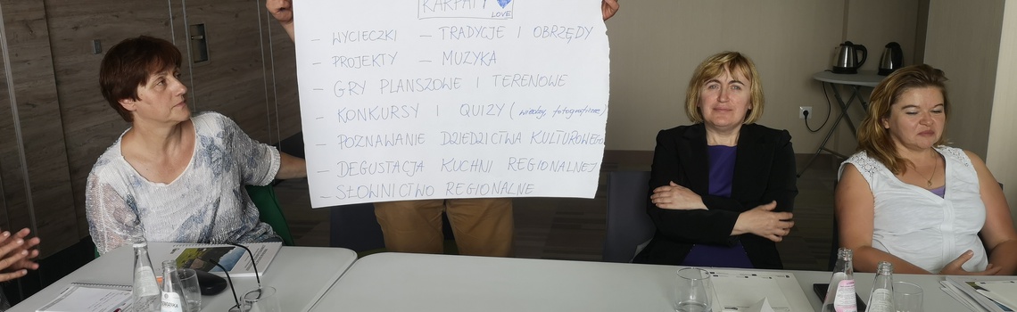 Szkolenie dla nauczycieli klas IV - VIII "Chronię Karpacką Przestrzeń" w Wysowej - Zdroju